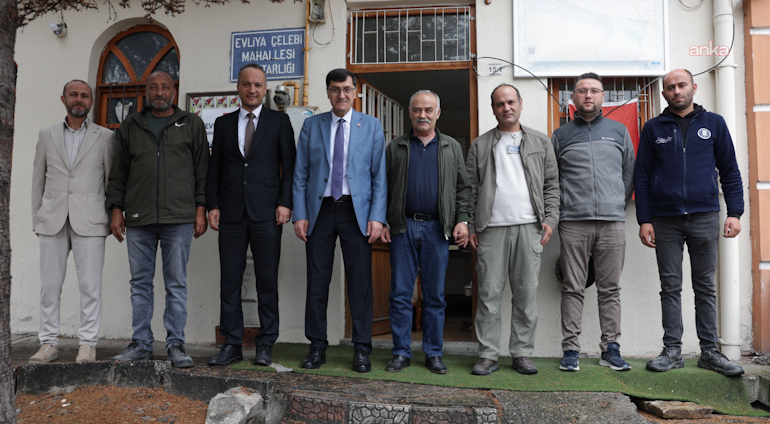 Kütahya Belediye Başkanı Kahveci'den Evliya Çelebi Mahallesi'ne ziyaret