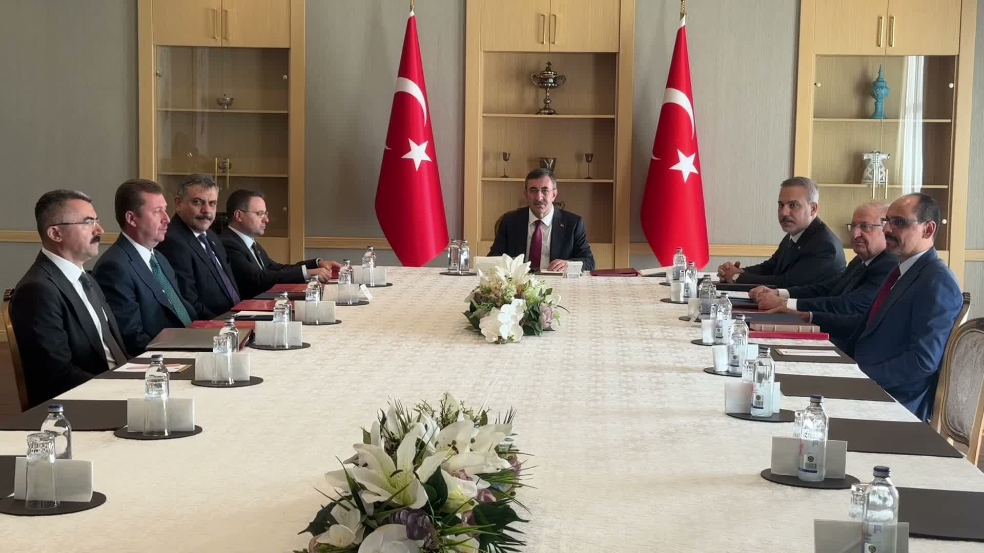 Milli Dayanışma ve Bütünleşme Koordinasyon Kurulu ilk toplantısını yaptı: Dört alt komisyon kuruldu