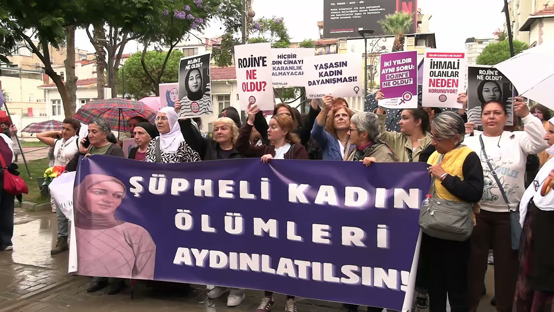 İzmir’de kadın örgütlerinden Rojin Kabaiş için adalet çağrısı: “Katilleri bulunsun, derhal yargılansın”