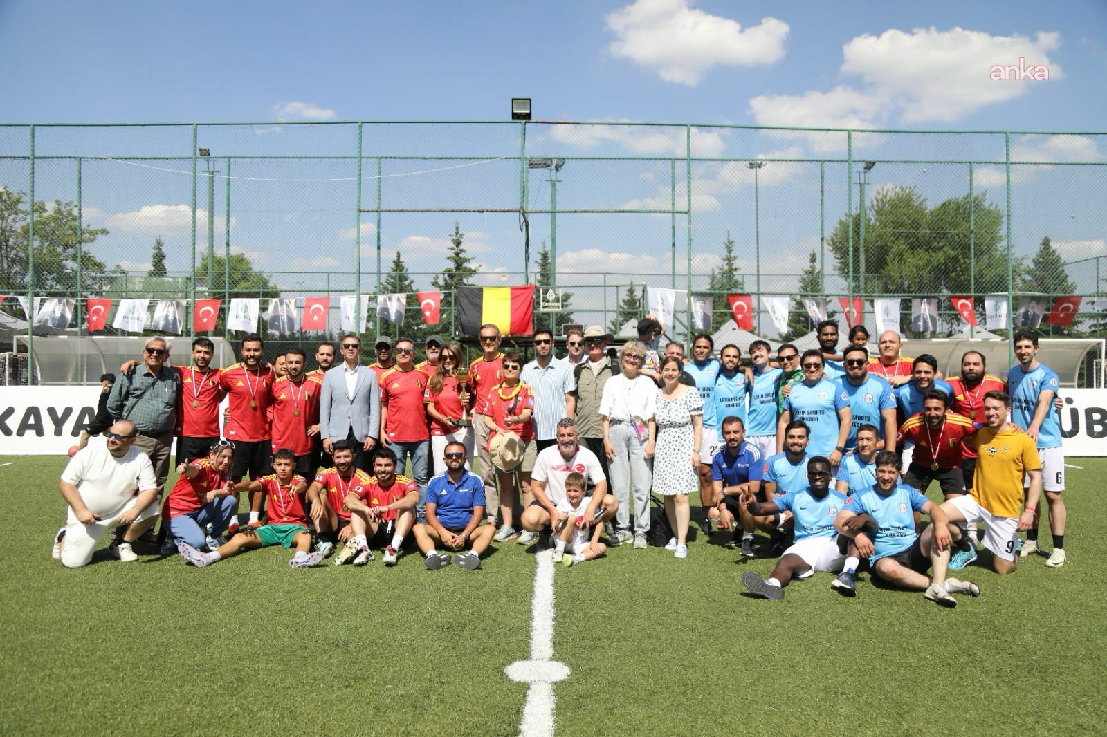 Çankaya’da “mini” Dünya Kupası heyecanı: Şampiyon Belçika oldu