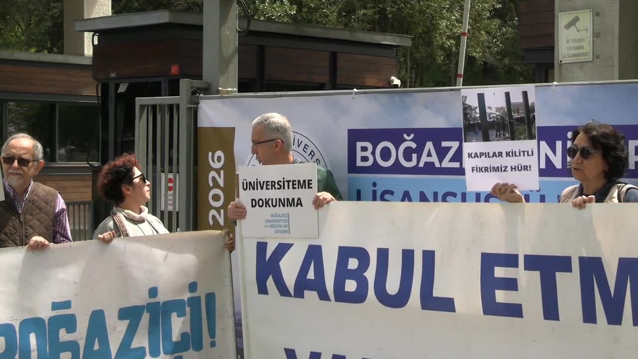 Boğaziçi Mezunları: Kayyım yönetimin hukuksuz, keyfi uygulamalarını kabul etmiyoruz