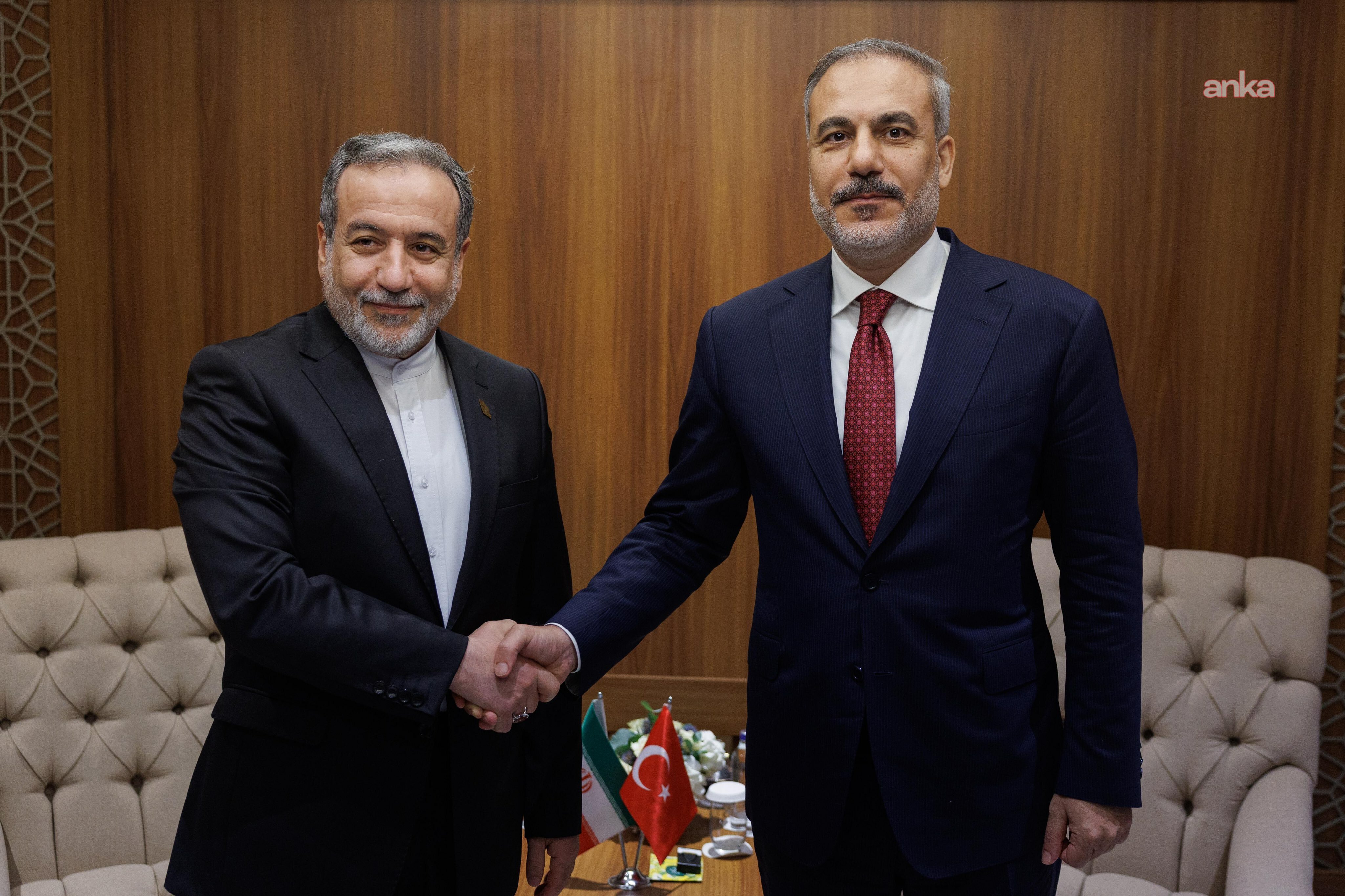 Bakan Fidan, İranlı mevkidaşı Arakçi ile İran-ABD müzakere sürecini görüştü