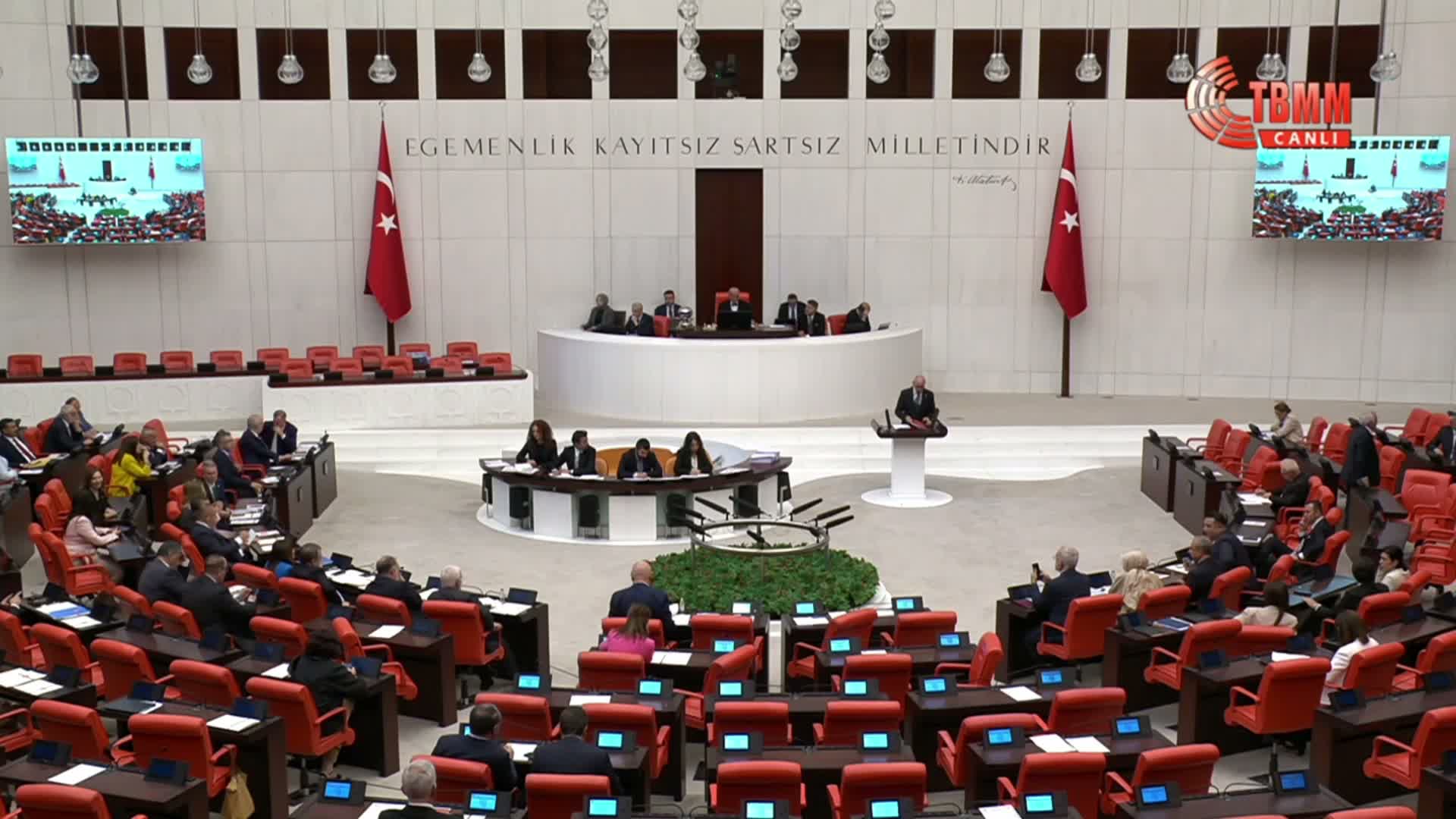 TBMM'de İYİ Parti'nin "çerçeve yasa" teklifine ilişkin genel görüşme önerisi reddedildi...  Poyraz: PKK sözde hukuki bir organizasyon mudur ki kendini feshetsin