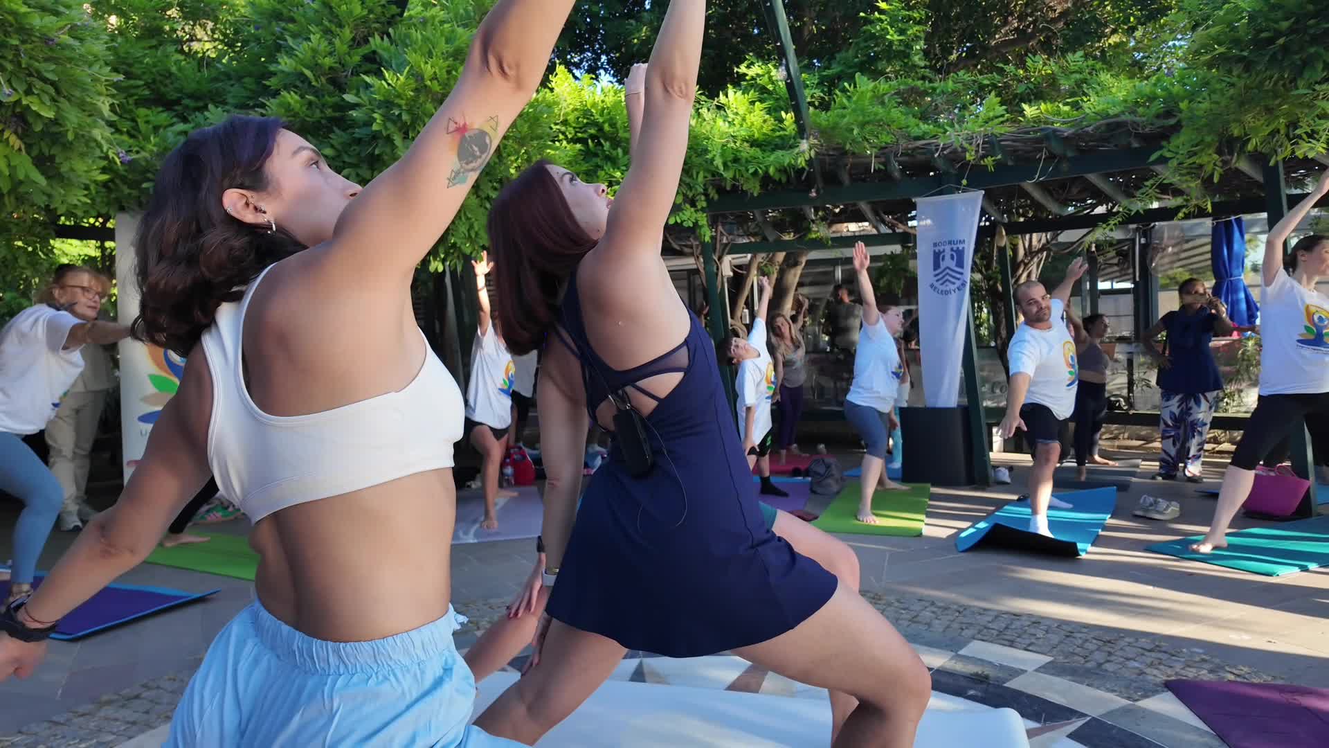 Bodrum’da 12. Uluslararası Yoga Günü etkinliği düzenlendi