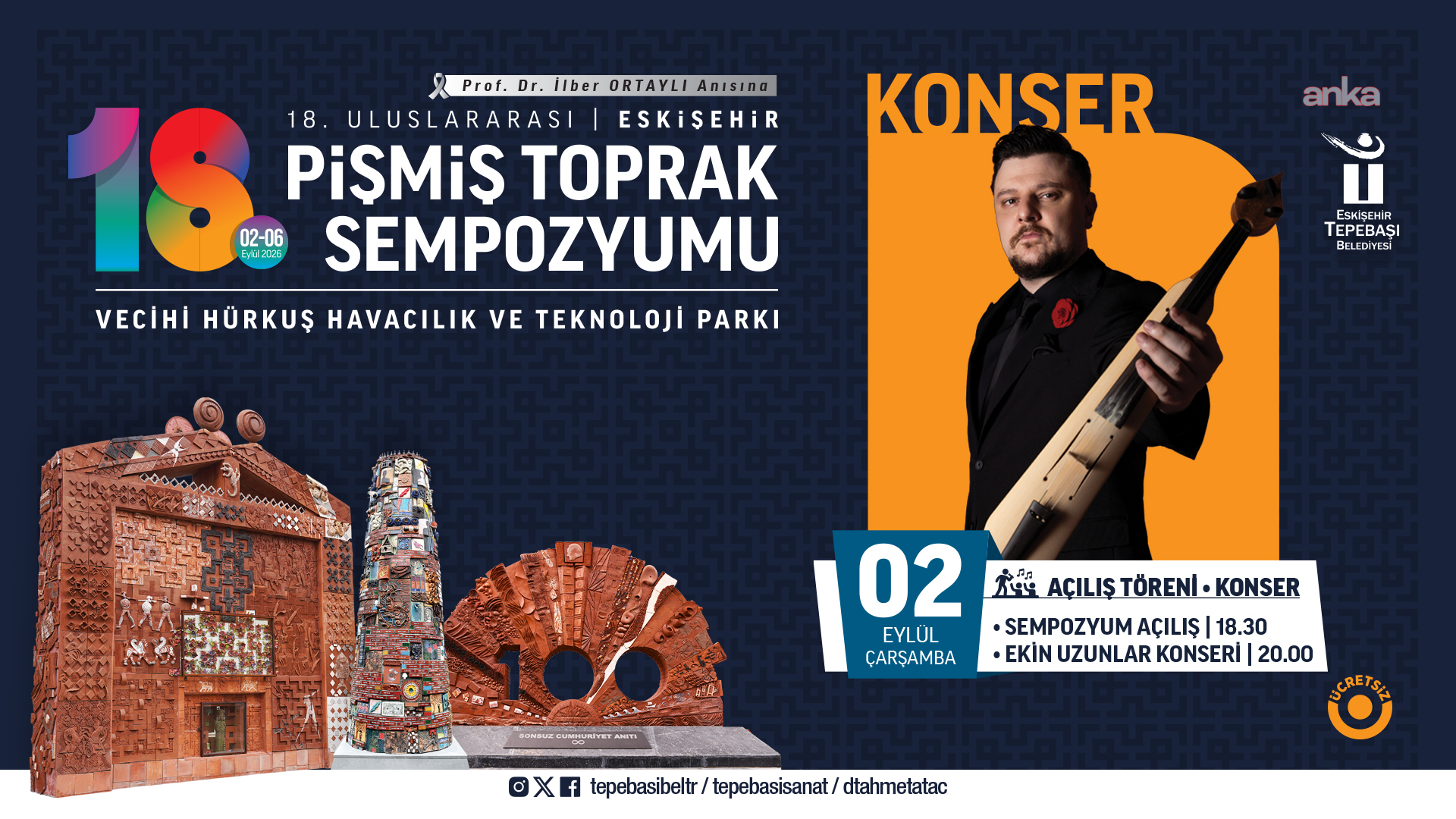 "18. Uluslararası Eskişehir Pişmiş Toprak Sempozyumu" başlıyor