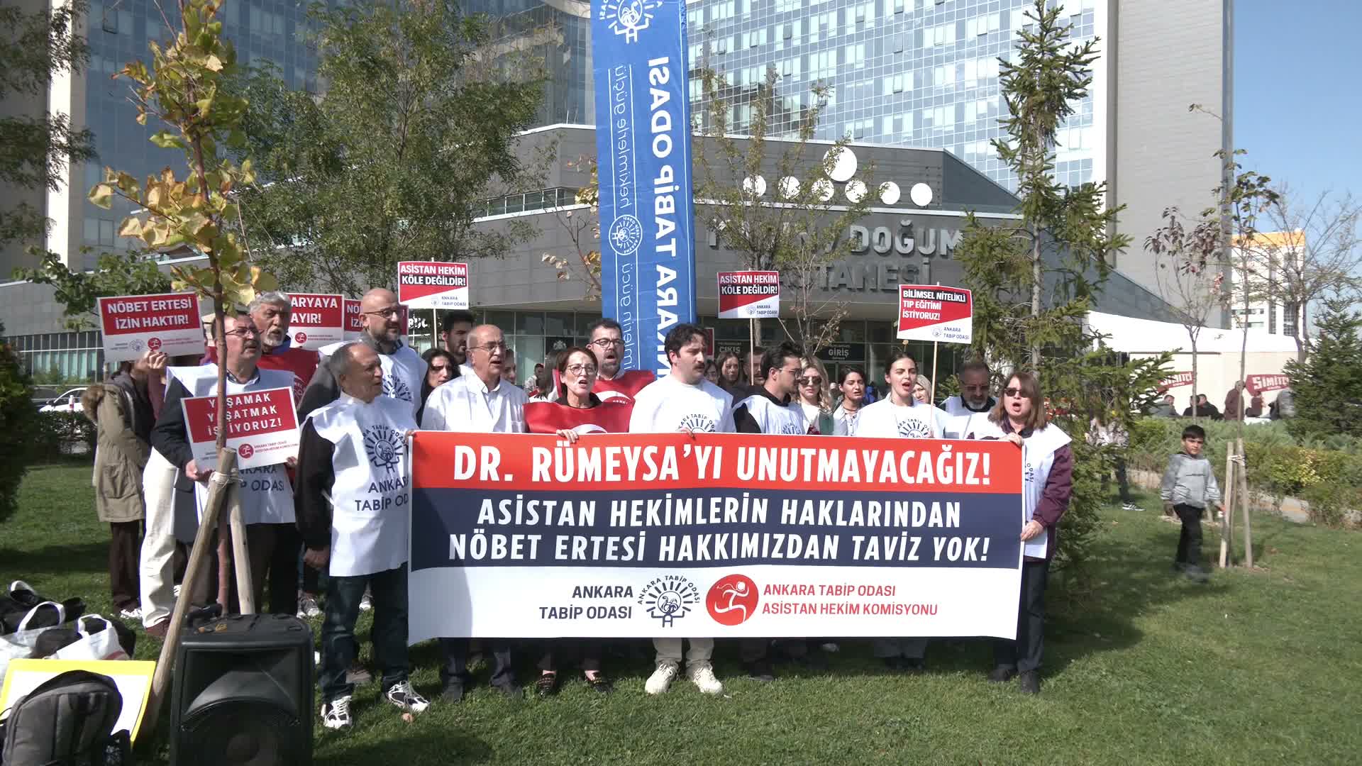 Ankara Tabip Odası, 5 yıl önce yaşamını yitiren Dr. Rümeysa Berin Şen'i andı