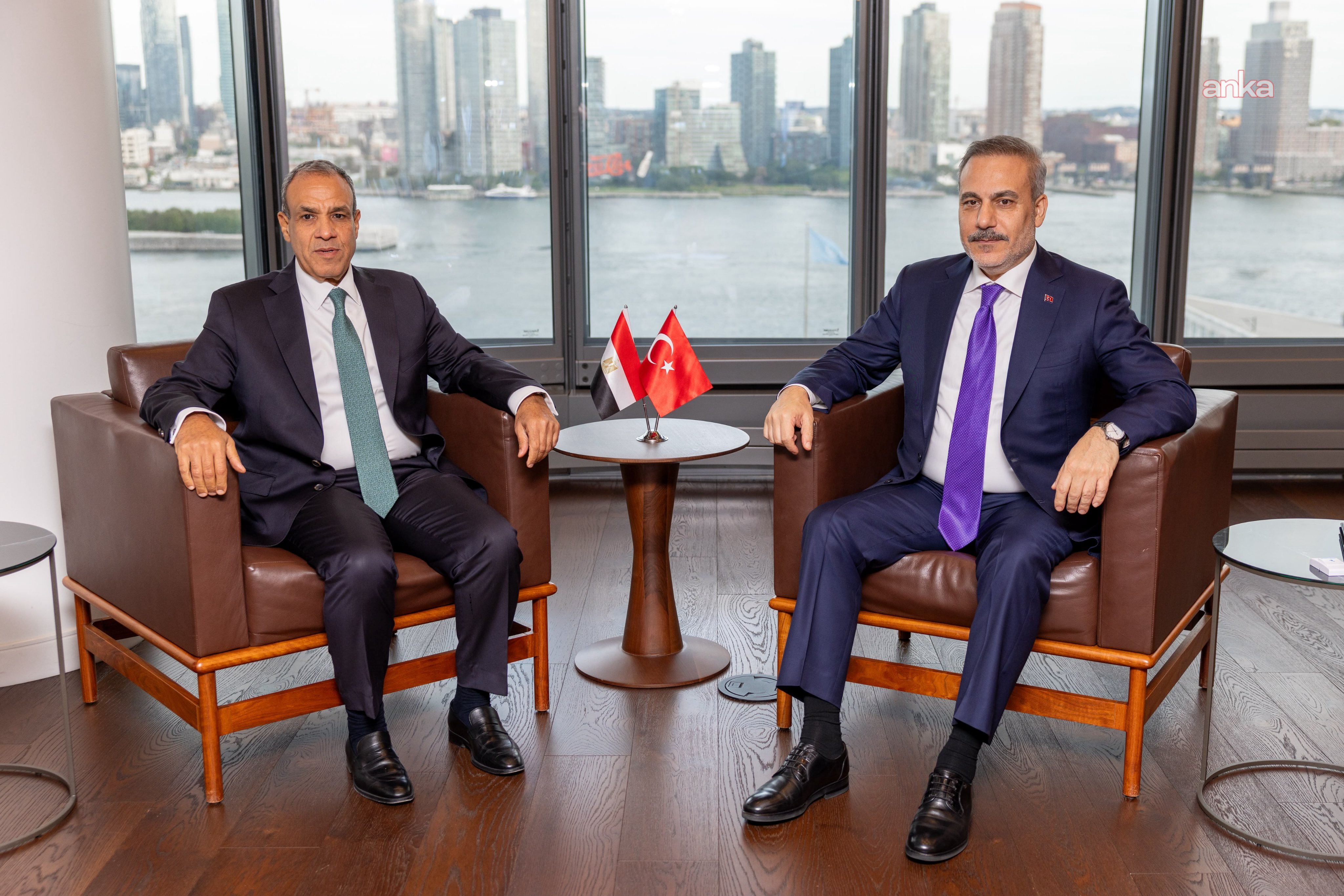 Dışişleri Bakanı Fidan, Mısırlı mevkidaşı Abdülati ile görüştü