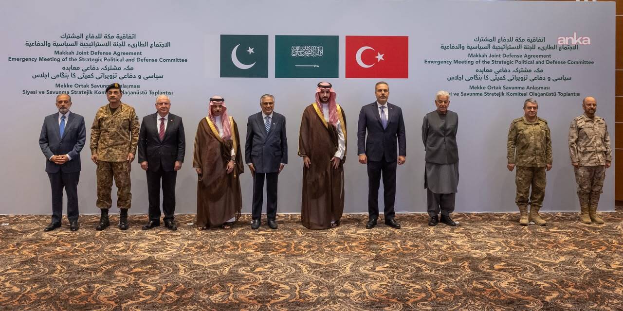 Hakan Fidan, Yaşar Güler ve Selçuk Bayraktaroğlu Riyad'daki Stratejik Siyasi ve Savunma Komitesi toplantısına katıldı