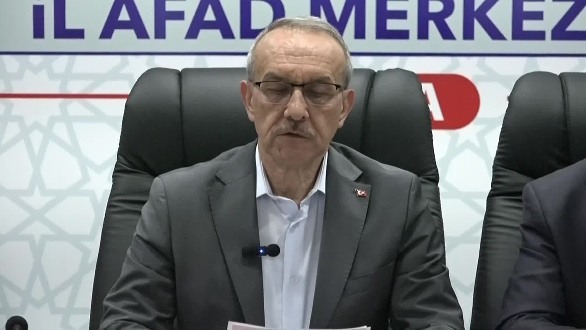 Malatya’da deprem...Vali Yavuz: “Devletimiz tüm kurumlarıyla görev başında”
