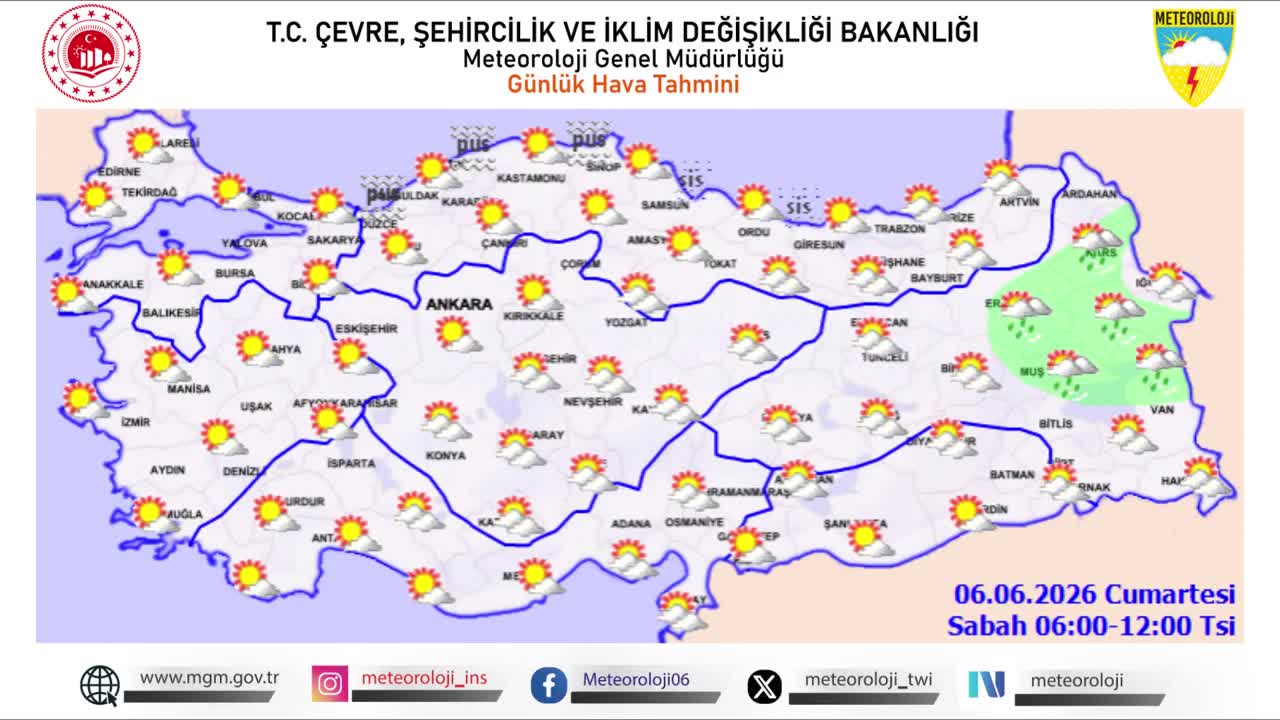 Birçok bölgede mevsim normallerinin üzerine çıkacak