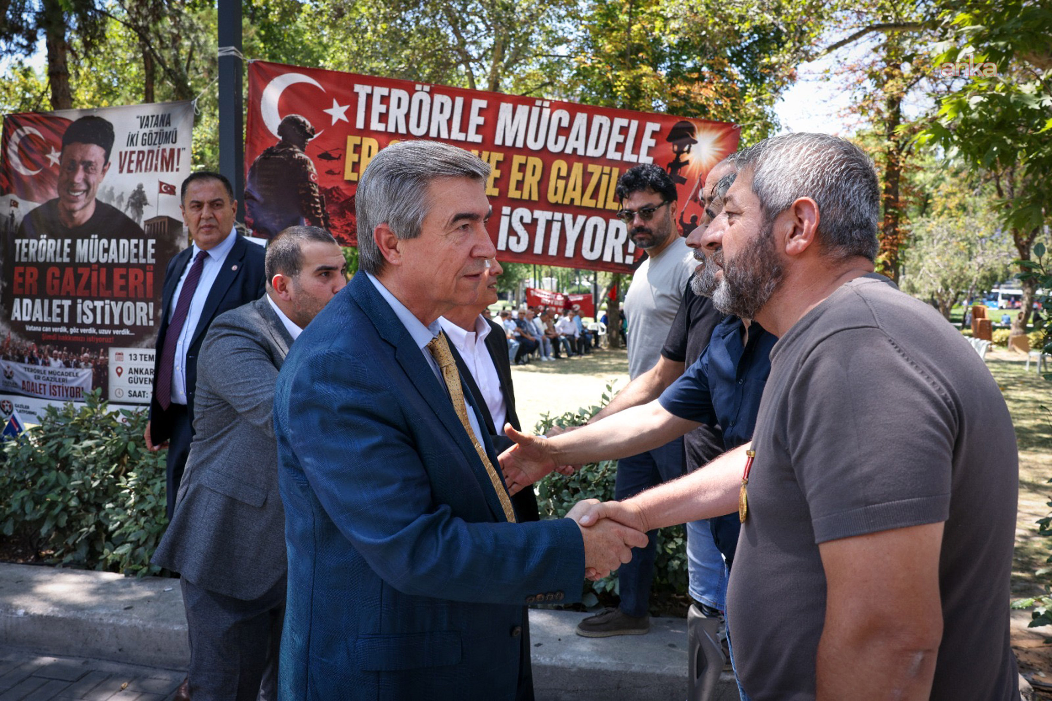 Çankaya Belediyesi'nden Güvenpark’taki gazi ve şehit ailelerine destek ziyareti