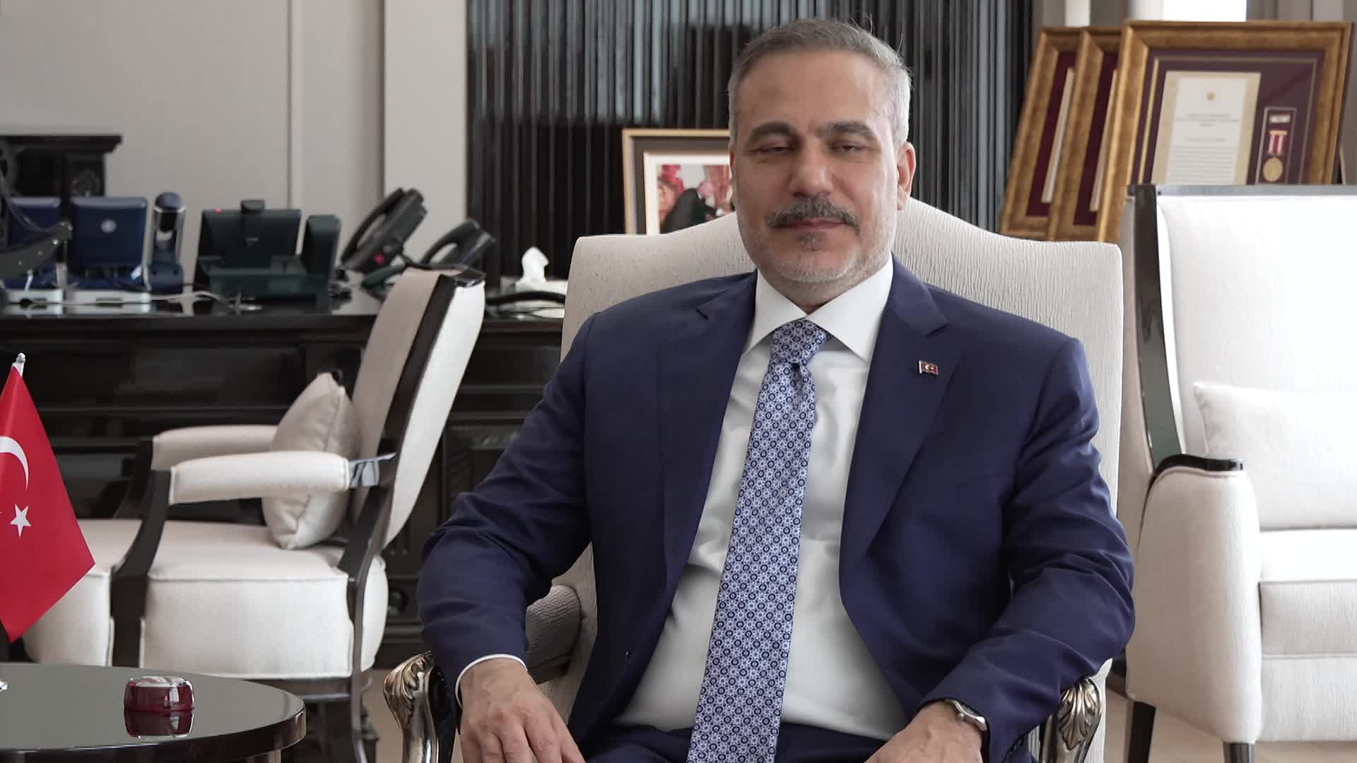 Bakan Fidan, IKBY Başkan Yardımcısı Talabani ile görüştü