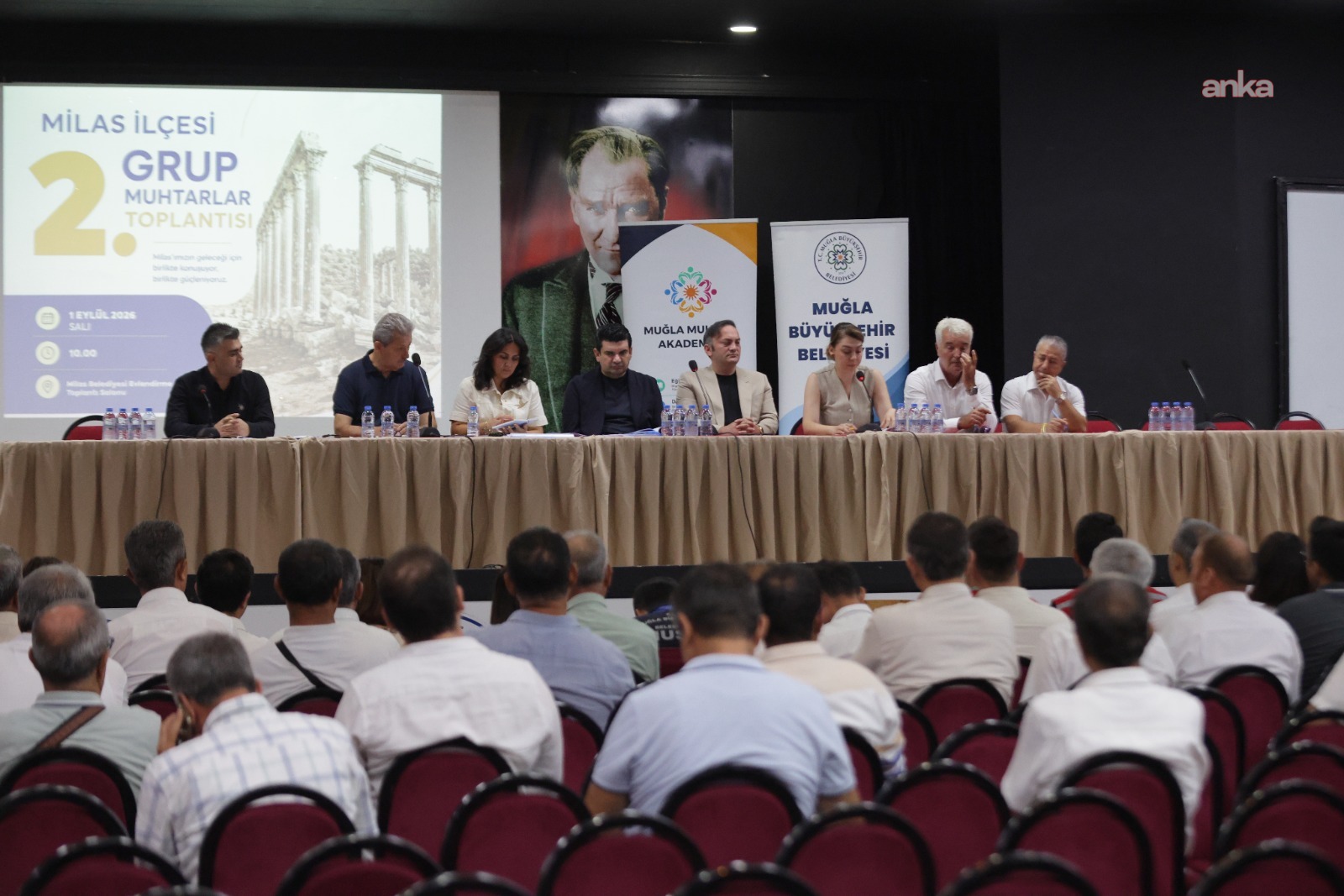 Muğla Büyükşehir Belediyesi, Milas’ta 132 muhtarın talep ve ihtiyaçlarını dinledi