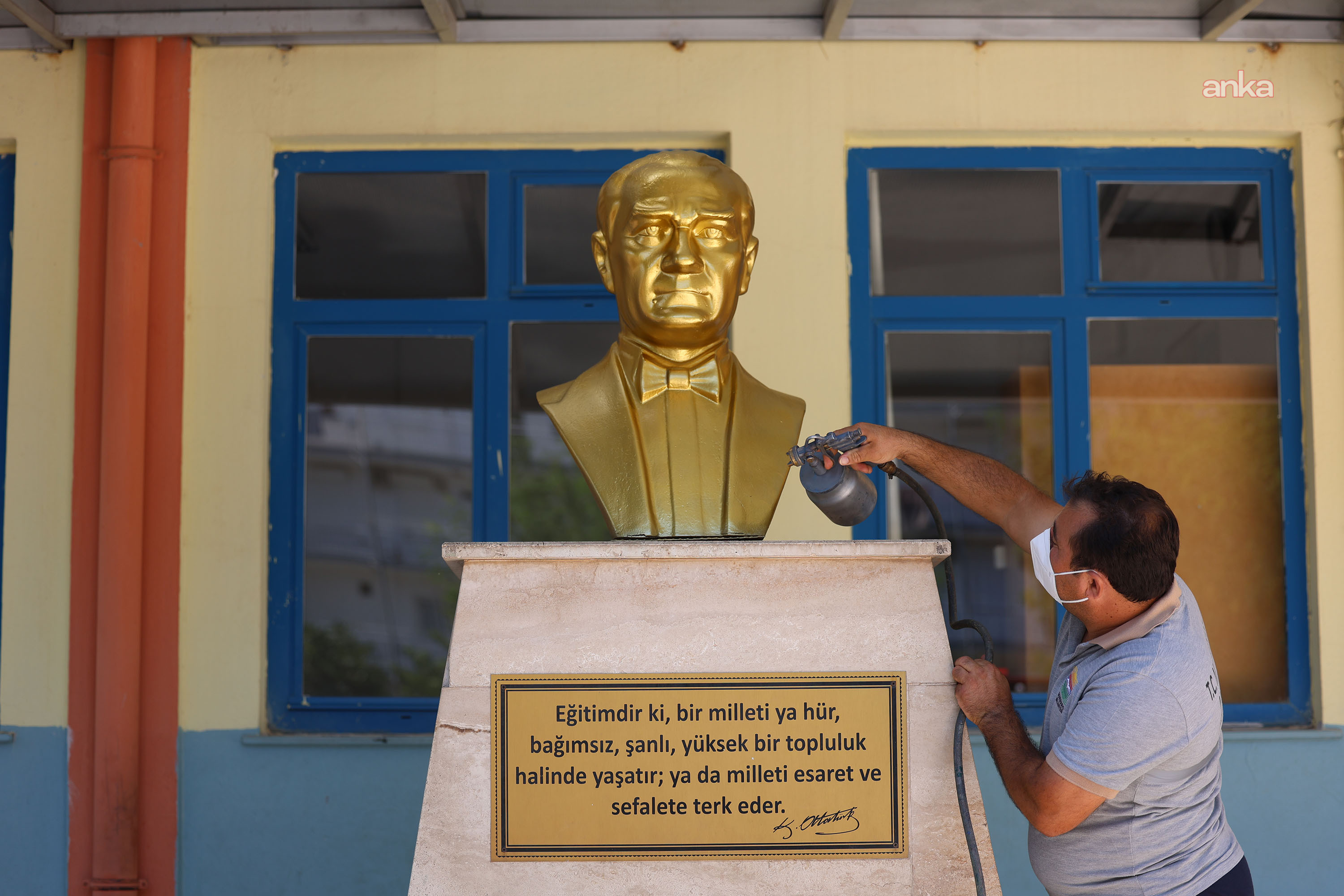 Marmaris'te okullar yeni döneme hazır