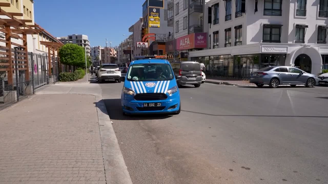 Mersin'de ticari taksilere sıkı denetim: 810 araç kontrolden geçti