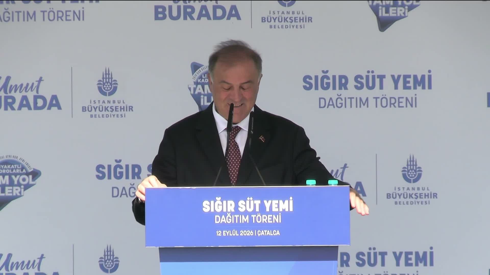 İBB Başkan Vekili Nuri Aslan: “Üreticimize uzattığımız el, yarın İstanbul'da gıda güvenliğidir"