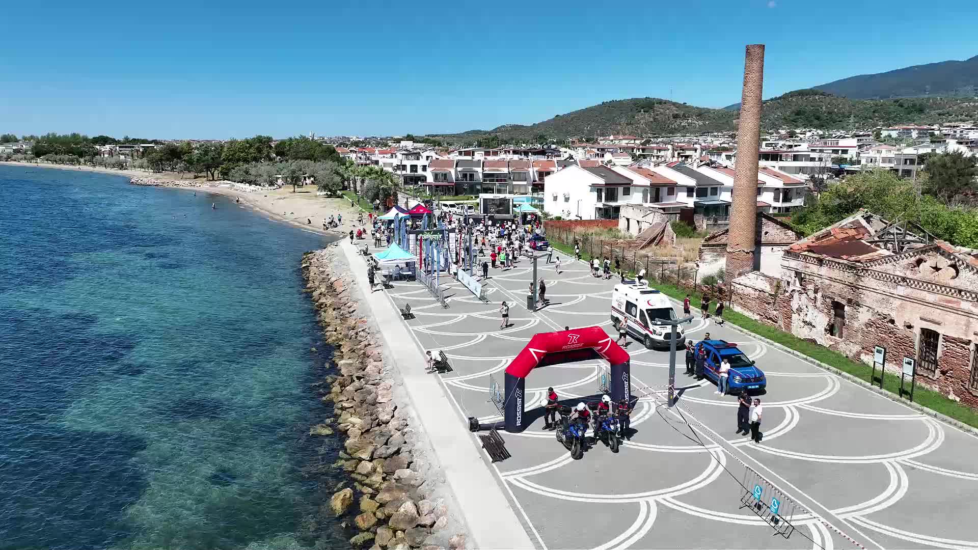 Edremit Yarı Maratonu’na yoğun ilgi: 550 amatör ve profesyonel sporcu mücadele etti