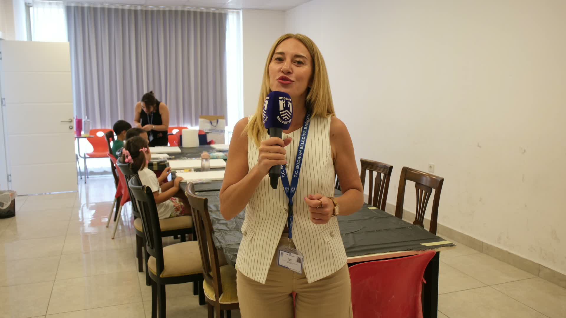 Bodrum Belediyesi’nden çocukların gelişimine sanat desteği