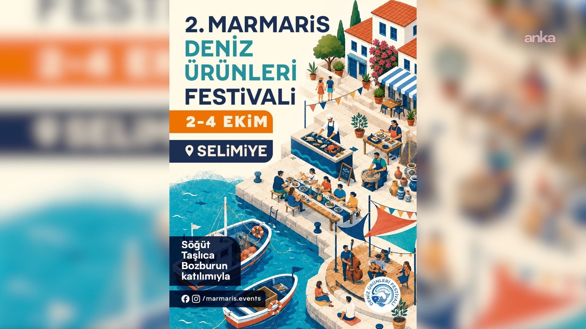 Marmaris Deniz Ürünleri Festivali’nde farklı ülkelerden şefler buluşacak
