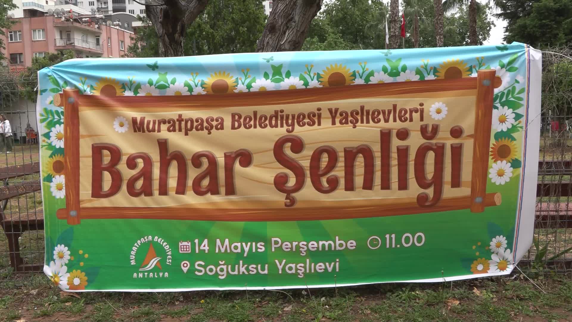 Muratpaşa Belediyesi Soğuksu Yaşlı Evi’nde bahar şenliği