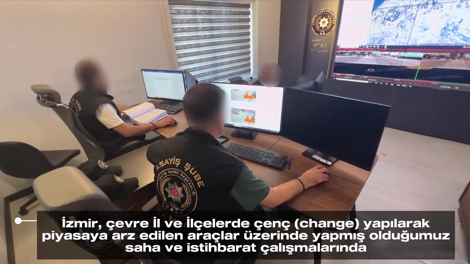 İzmir merkezli oto dolandırıcılığı operasyonu... 8 şüpheli adliyeye sevk edildi