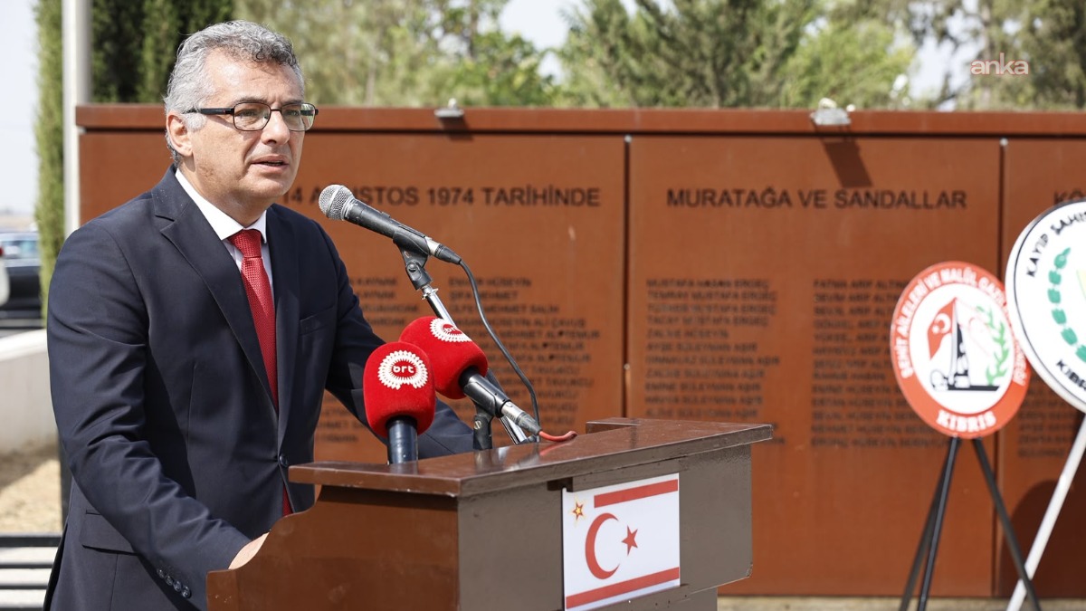 Tufan Erhürman: Kıbrıs Türk halkının yaşadığı acılar görmezden gelinemez
