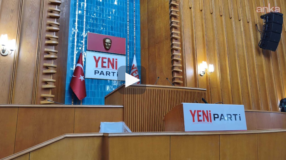 YENİ Parti'nin grup toplantı günü belirlendi.
