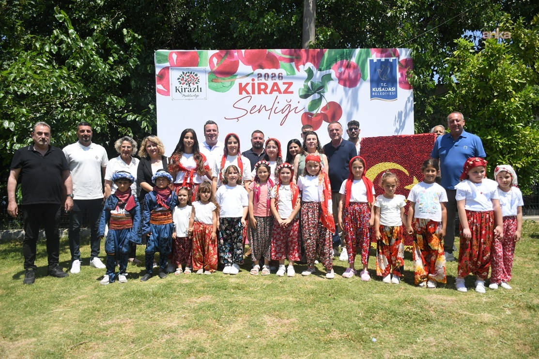 Kuşadası'nda "Kiraz Şenliği" coşkusu başladı