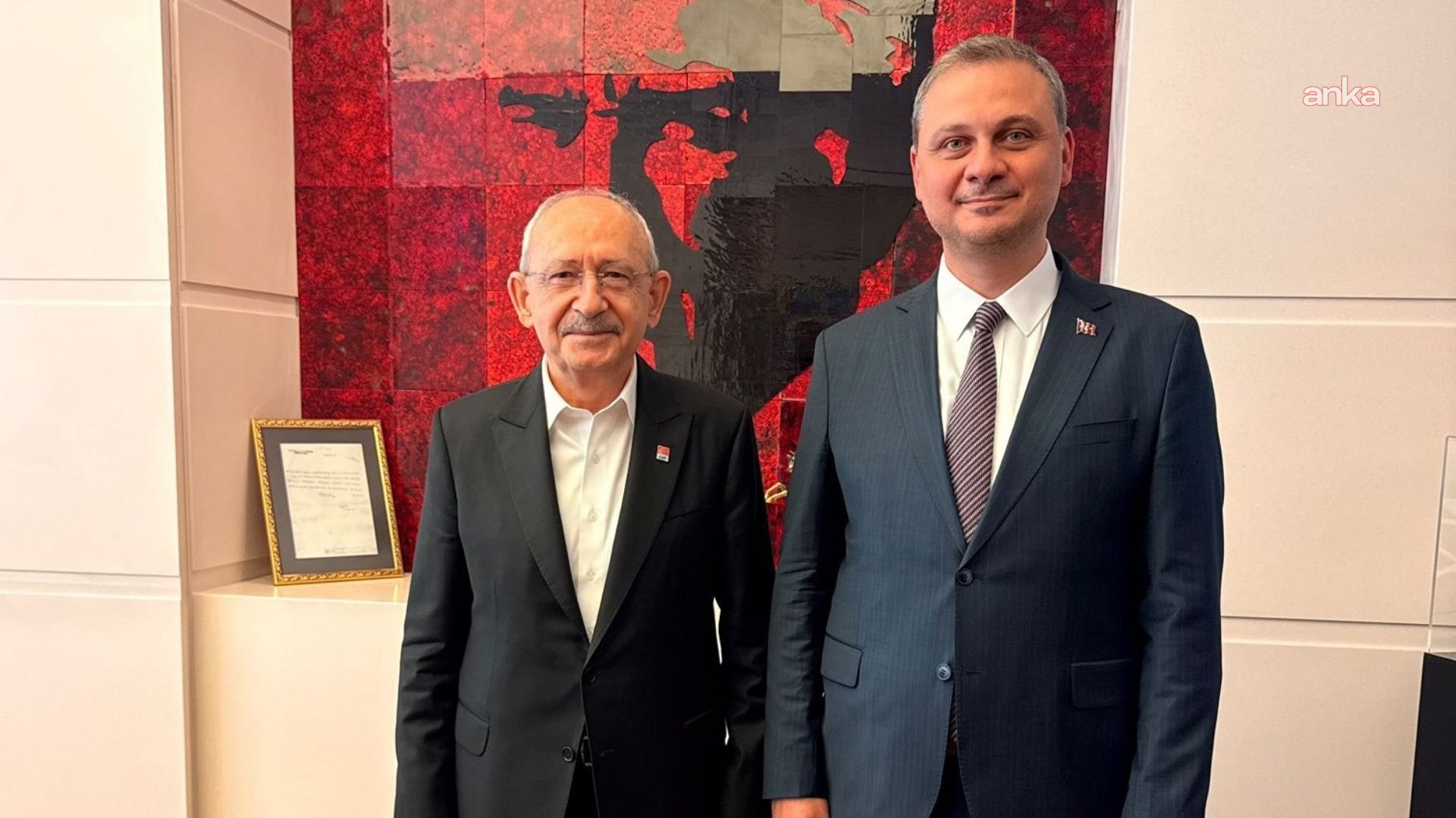 Kemal Kılıçdaroğlu, Beylikdüzü Belediye Başkan Vekili Çebi ile görüştü