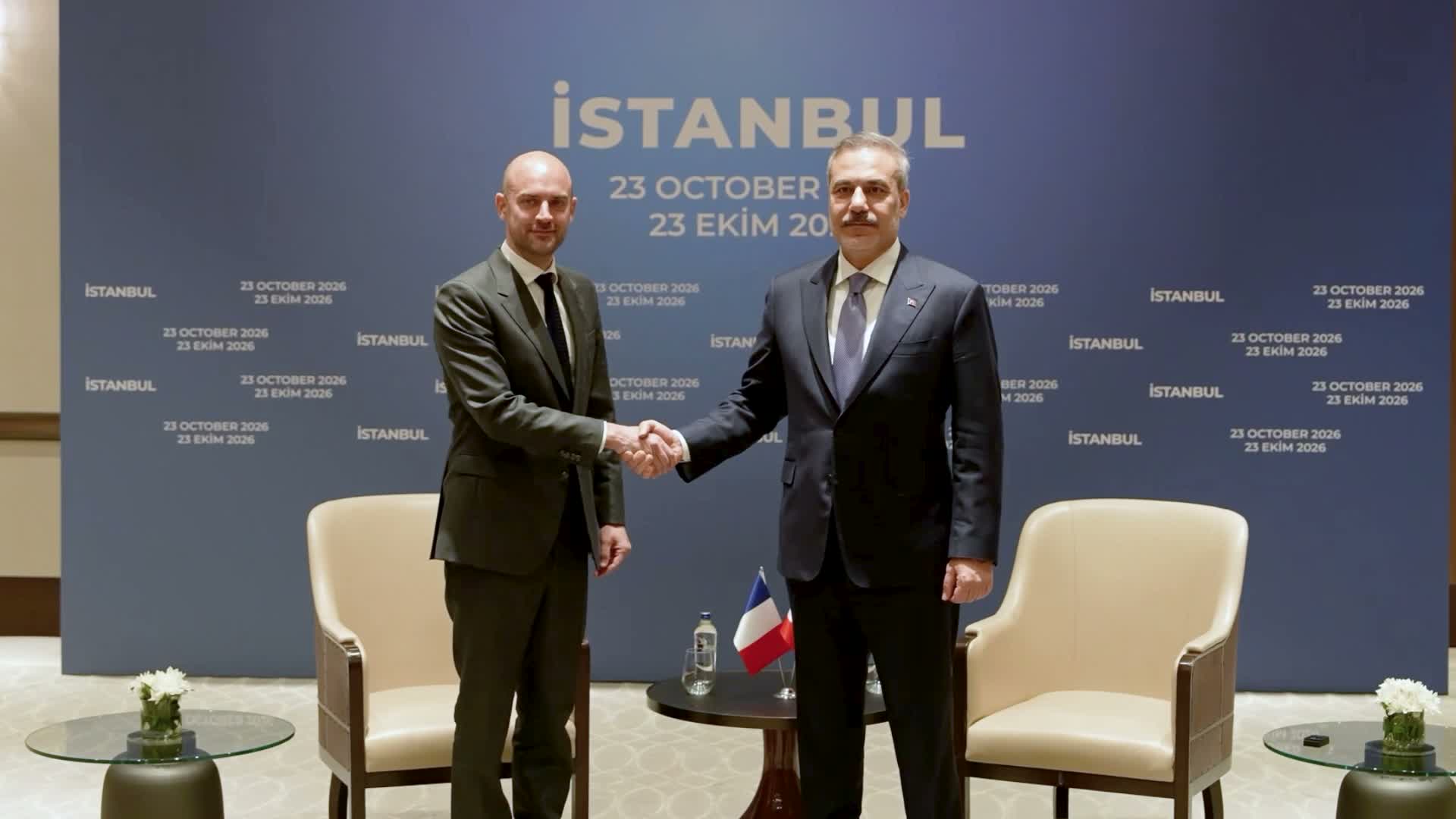 Bakan Fidan, Fransız mevkidaşıyla bir araya geldi