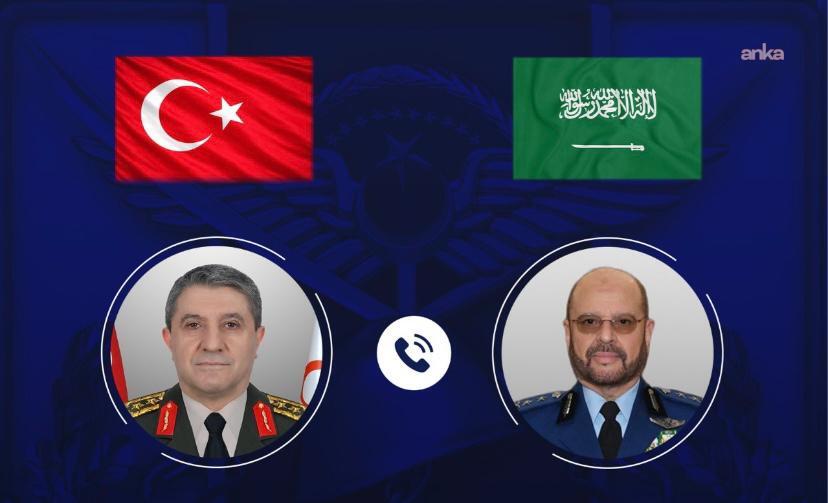 Genelkurmay Başkanı Bayraktaroğlu, Suudi Arabistanlı mevkidaşı Al-Ruwaili ile görüştü