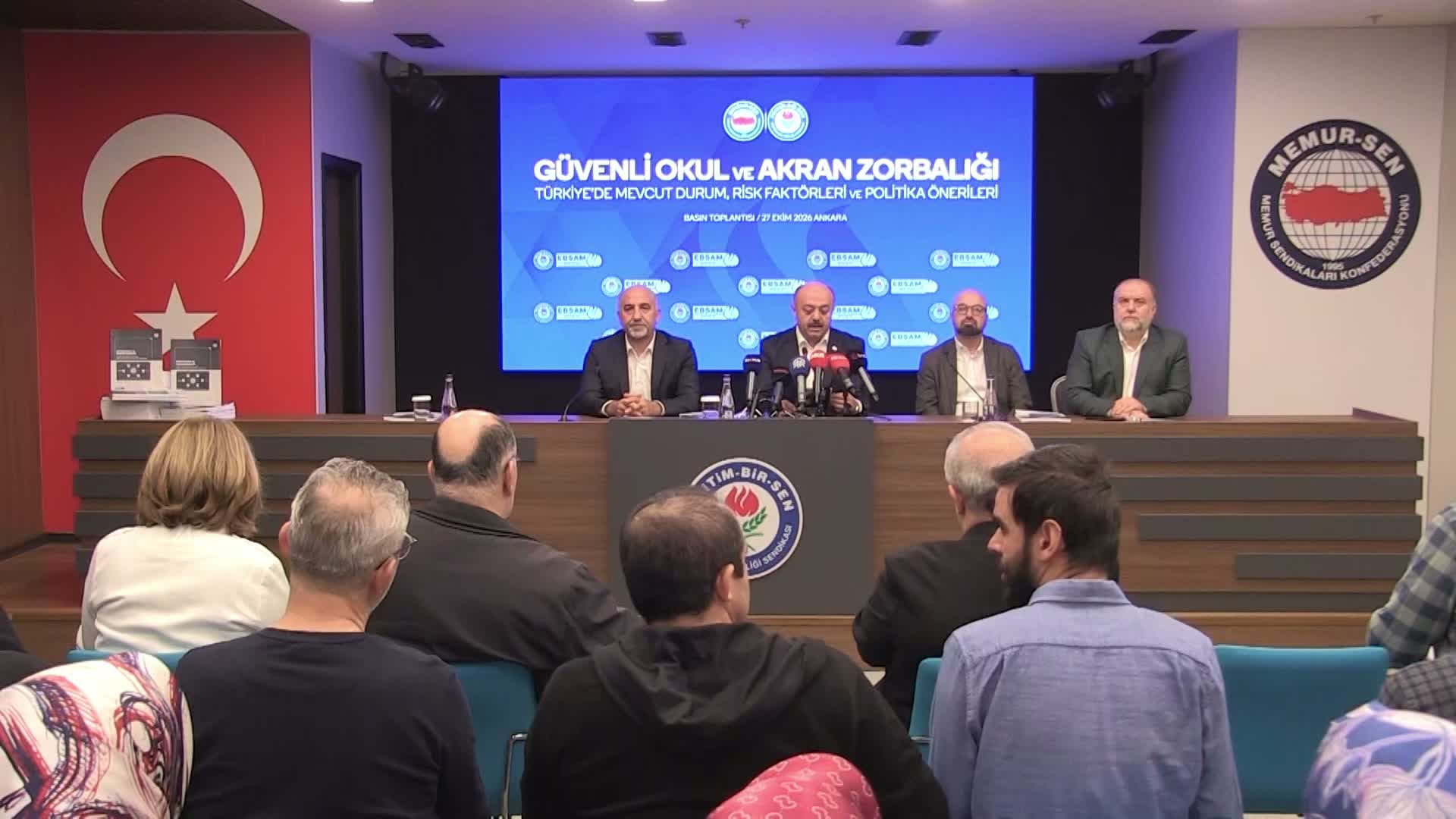 EBSAM araştırması: Her 10 öğrencide 6'sı akran zorbalığına tanık oldu