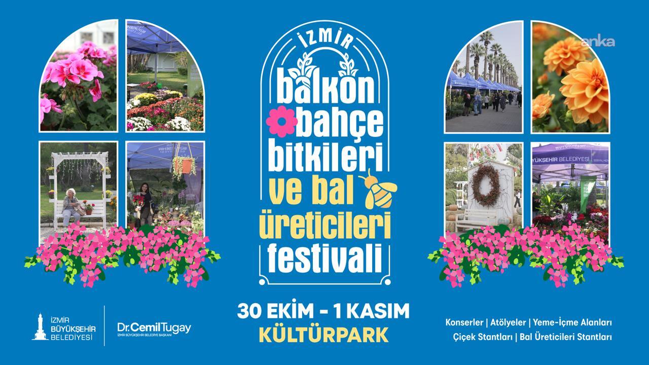 Kültürpark’ta çiçek ve bal festivali başlıyor