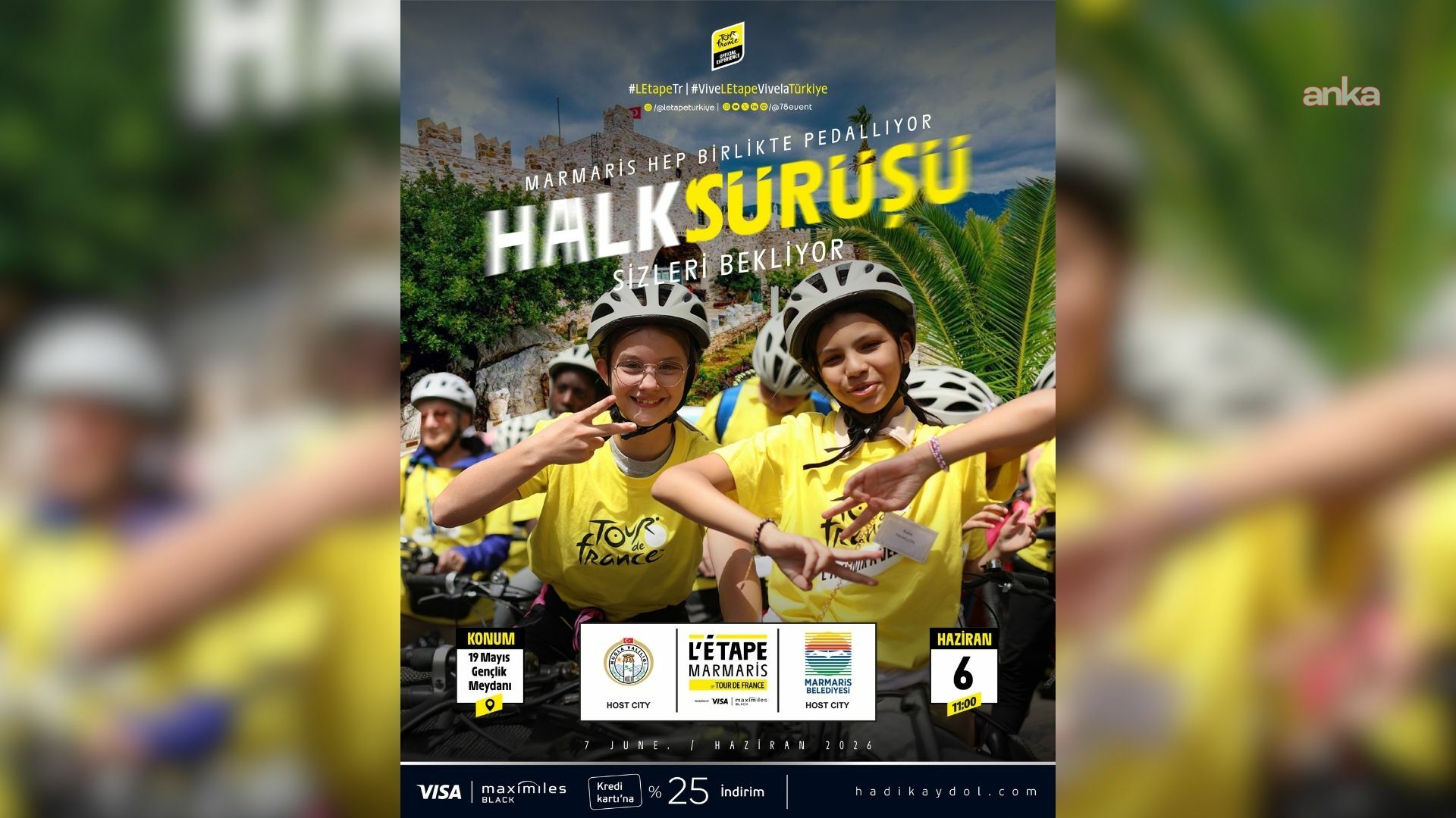L’Étape Marmaris heyecanı, "Halk Sürüşü" ile sokaklara taşınacak