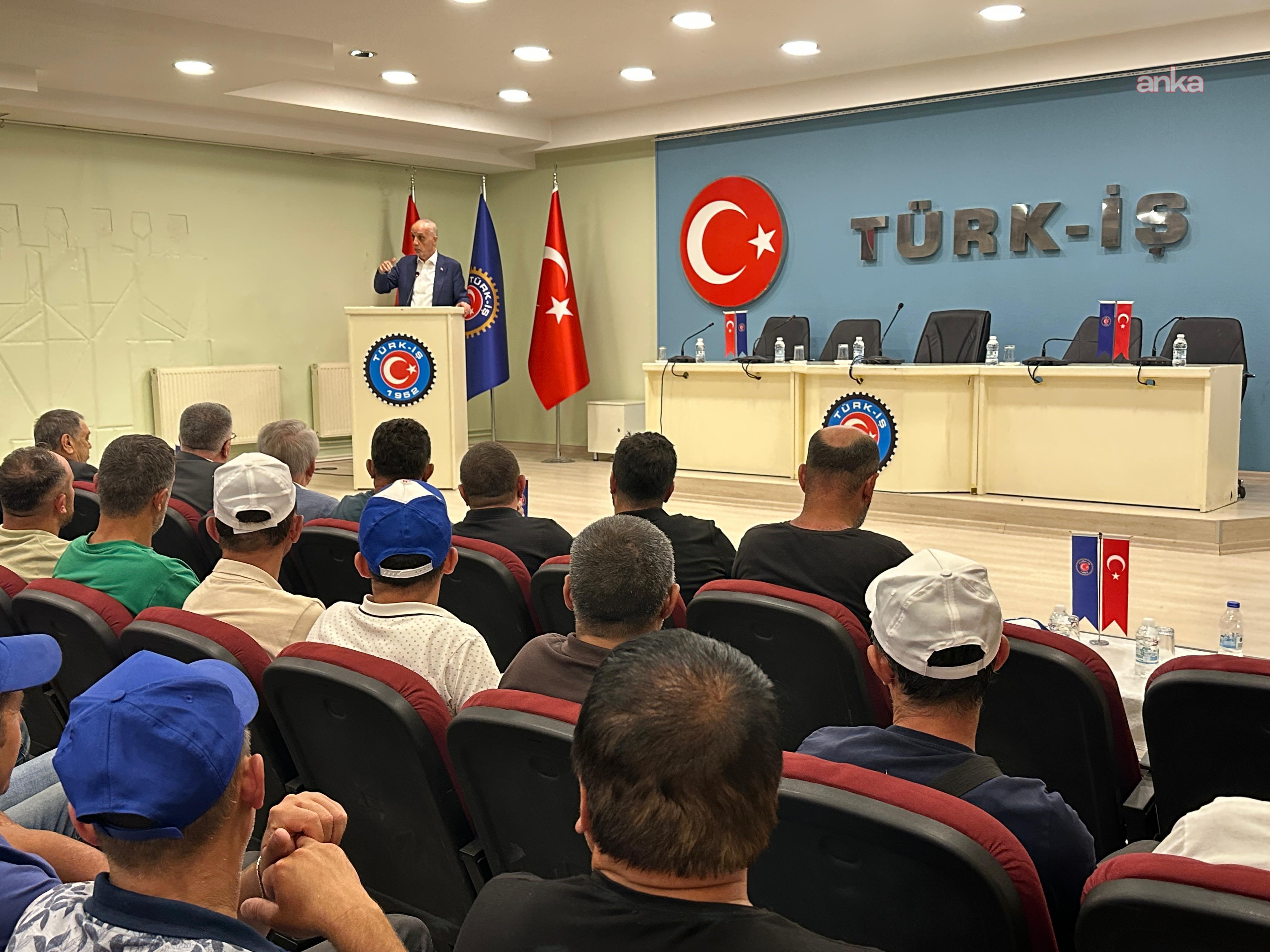 TÜRK-İŞ’ten Doruk Madencilik işçilerine destek: Sonuna kadar yanınızdayız