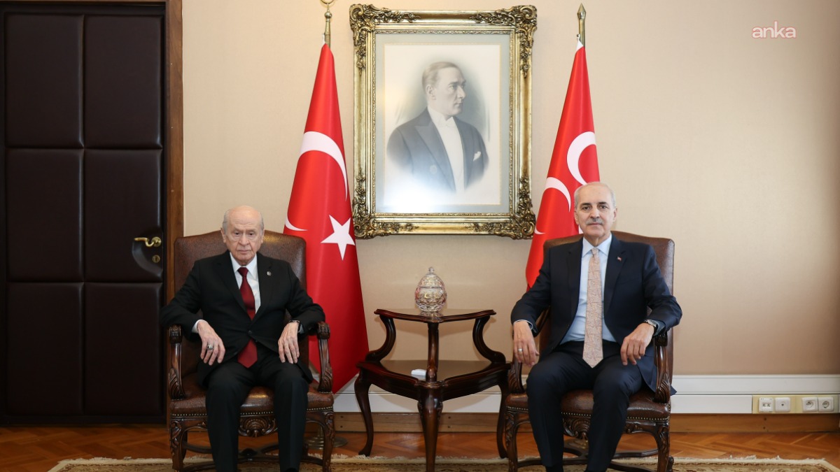 Kurtulmuş ile Bahçeli'nin görüşmesi sona erdi