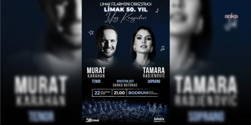 Limak Filarmoni Orkestrası yaz konseriyle Bodrum'a dönüyor