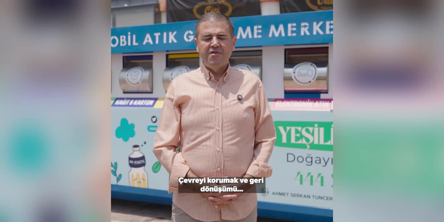 Mezitli’de geri dönüşüm daha erişilebilir hale geliyor