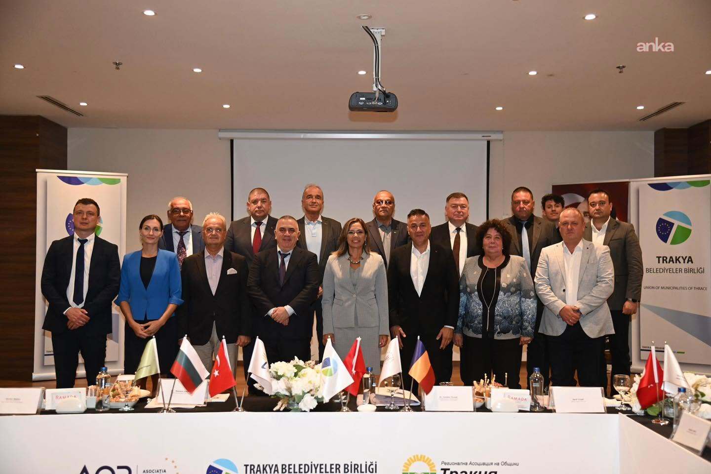 Türkiye, Bulgaristan ve Romanya’nın yerel yönetimleri Tekirdağ’da buluştu