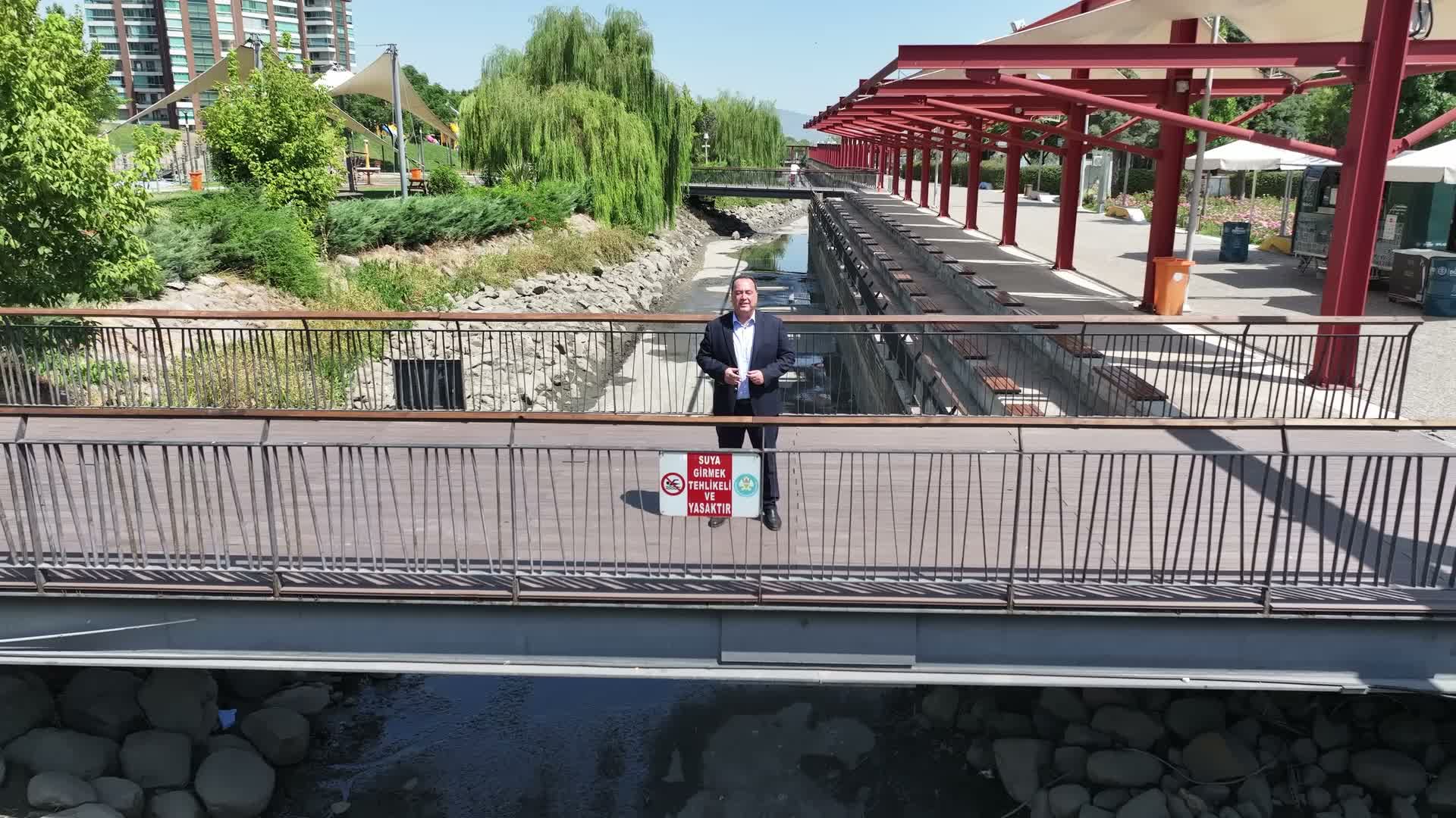 Manisa Büyükşehir Belediye Başkanı Dutlulu'dan Atatürk Kent Parkı’nda inceleme