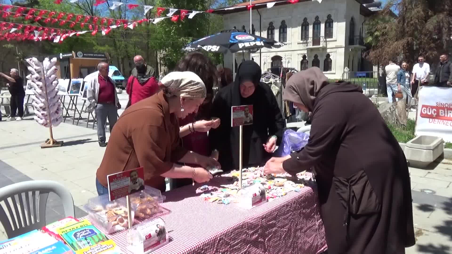 DMD Hastası Metehan'ın bebek için kermes düzenlendi