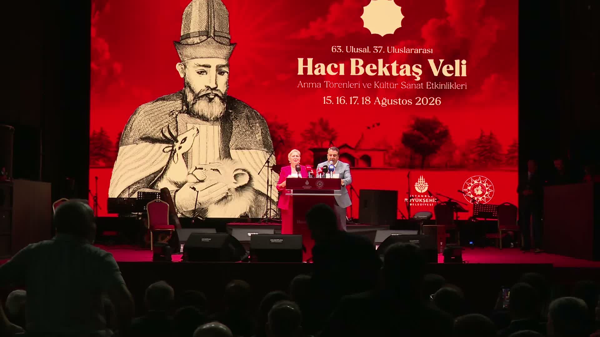 63. Ulusal ve 37. Uluslararası Hacı Bektaş Veli Anma Törenleri... Özgür Özel: "Hünkarın huzurunda namus sözümüzdür: Yarının zalimi olmayacak, Türkiye'nin yarınlarını kardeşlikle kucaklayacağız"