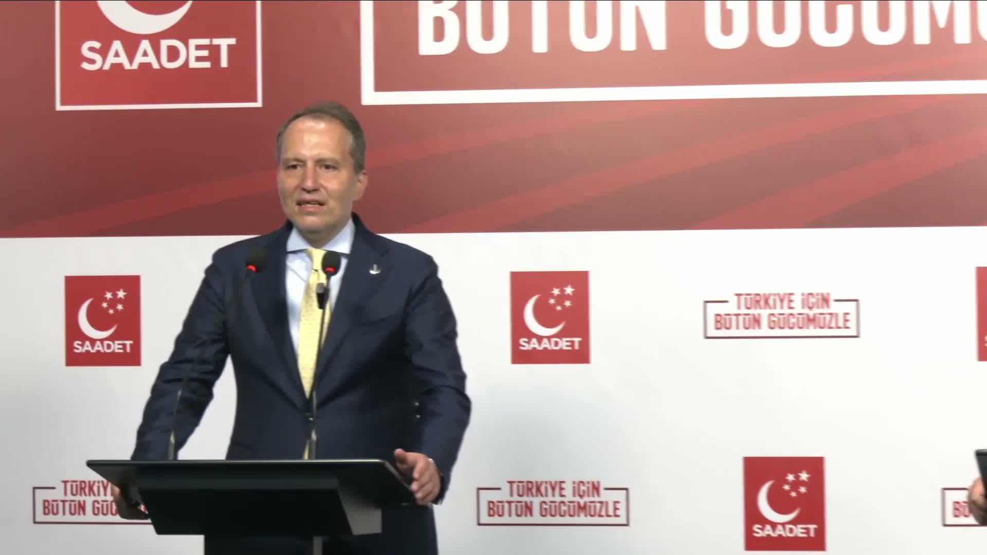 Fatih Erbakan: Milli Görüş hassasiyetine sahip partilerin birlikte hareket etmesi önemli
