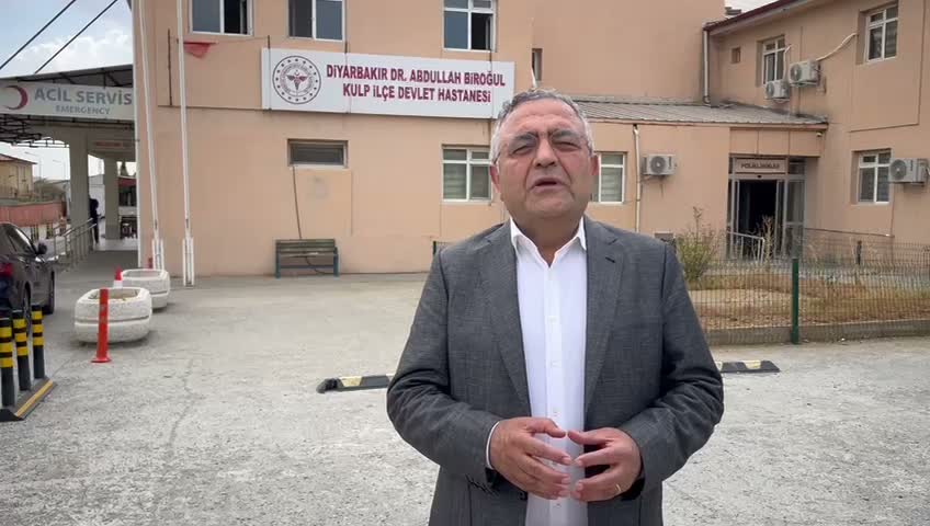 Sezgin Tanrıkulu: “40 bin nüfuslu Kulp'ta sağlık hizmetine erişiminde ciddi aksaklıklar yaşanıyor”