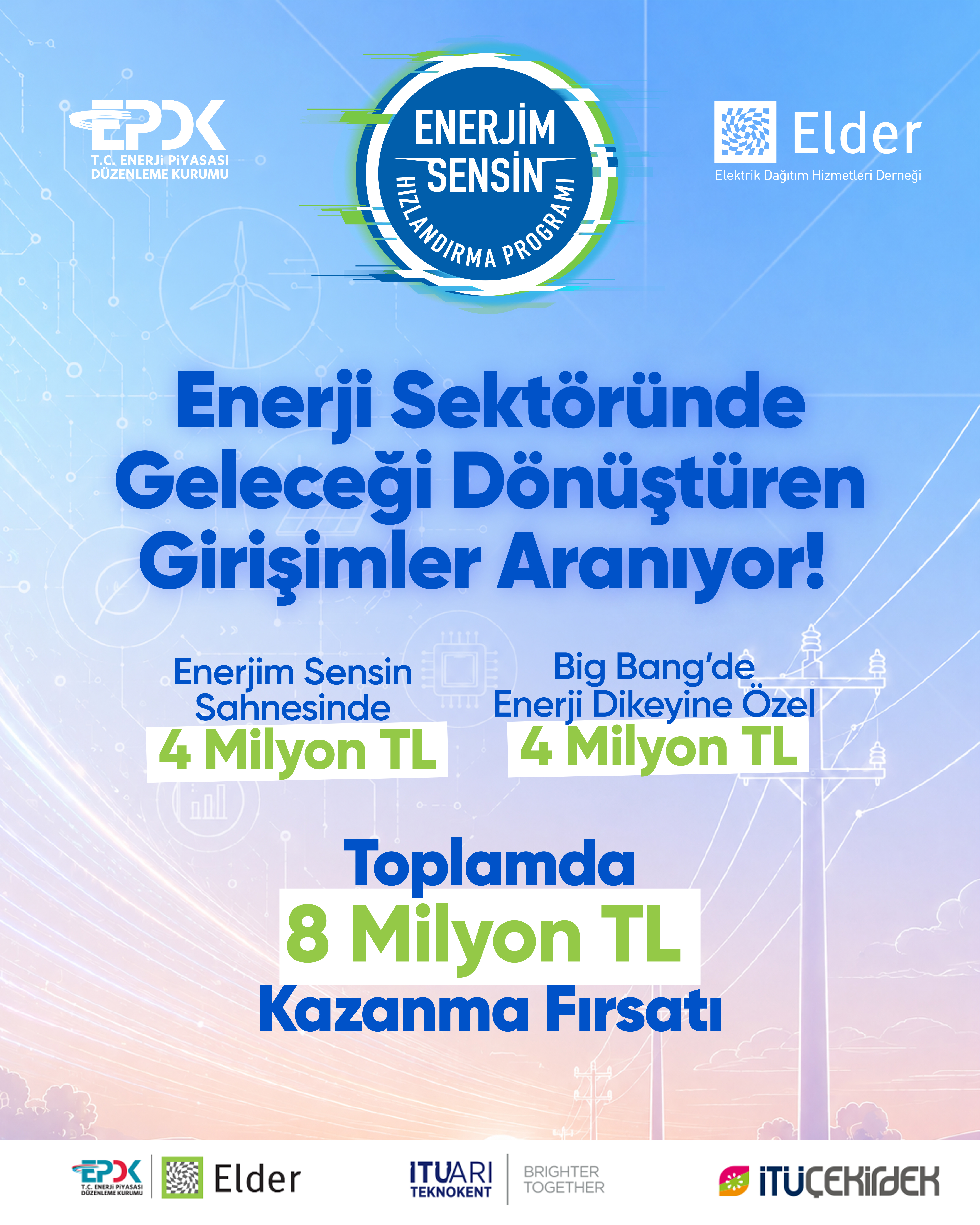 EPDK ve ELDER'den girişimcilere 8 milyon lira ödül