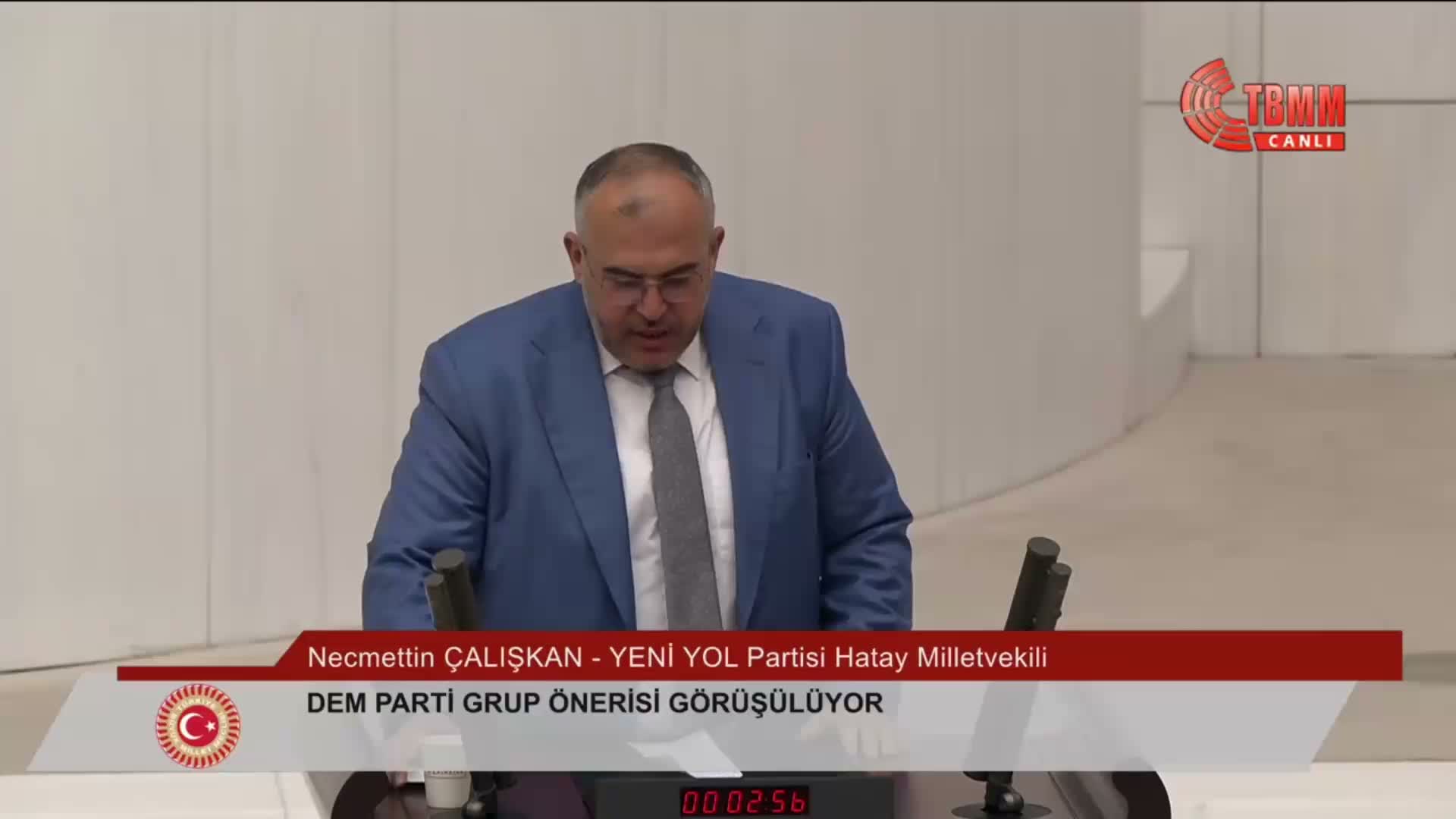 TBMM'de DEM Parti'nin ''kuyu tipi cezaevlerinin yol açtığı ihlallere'' ilişkin verdiği Meclis Araştırması önerisi AK Parti ve MHP oylarıyla reddedildi