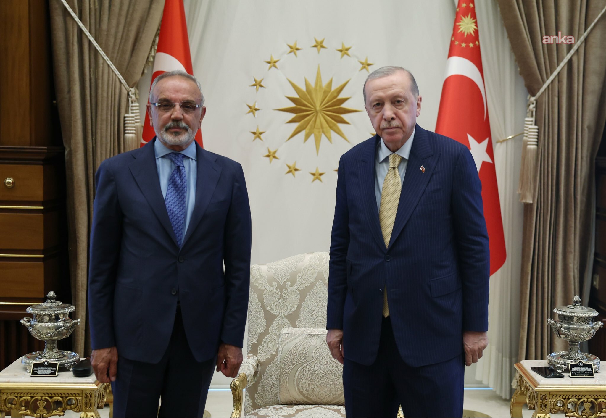 DEM Partili Sakık, Cumhurbaşkanı Erdoğan'ı ziyaret ettiğini duyurdu: "Görüşmenin, ülkemizde barışın güçlenmesine katkı sunmasını temenni ediyorum"