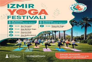 İzmir Yoga Festivali için iki günlük program