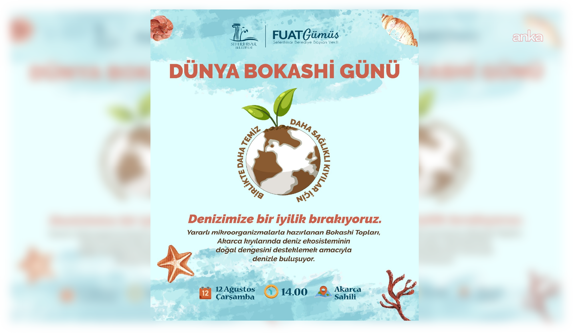 Seferihisar’da Dünya Bokashi Günü kapsamında çevre etkinliği düzenlenecek