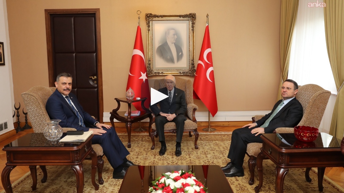 İçişleri Bakanı Çiftçi ve Adalet Bakanı Gürlek'ten Bahçeli'ye ziyaret